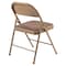 Commercialine Fabric Padded Folding Chair, Star Trail Brown, PK4 973 - alternate 4